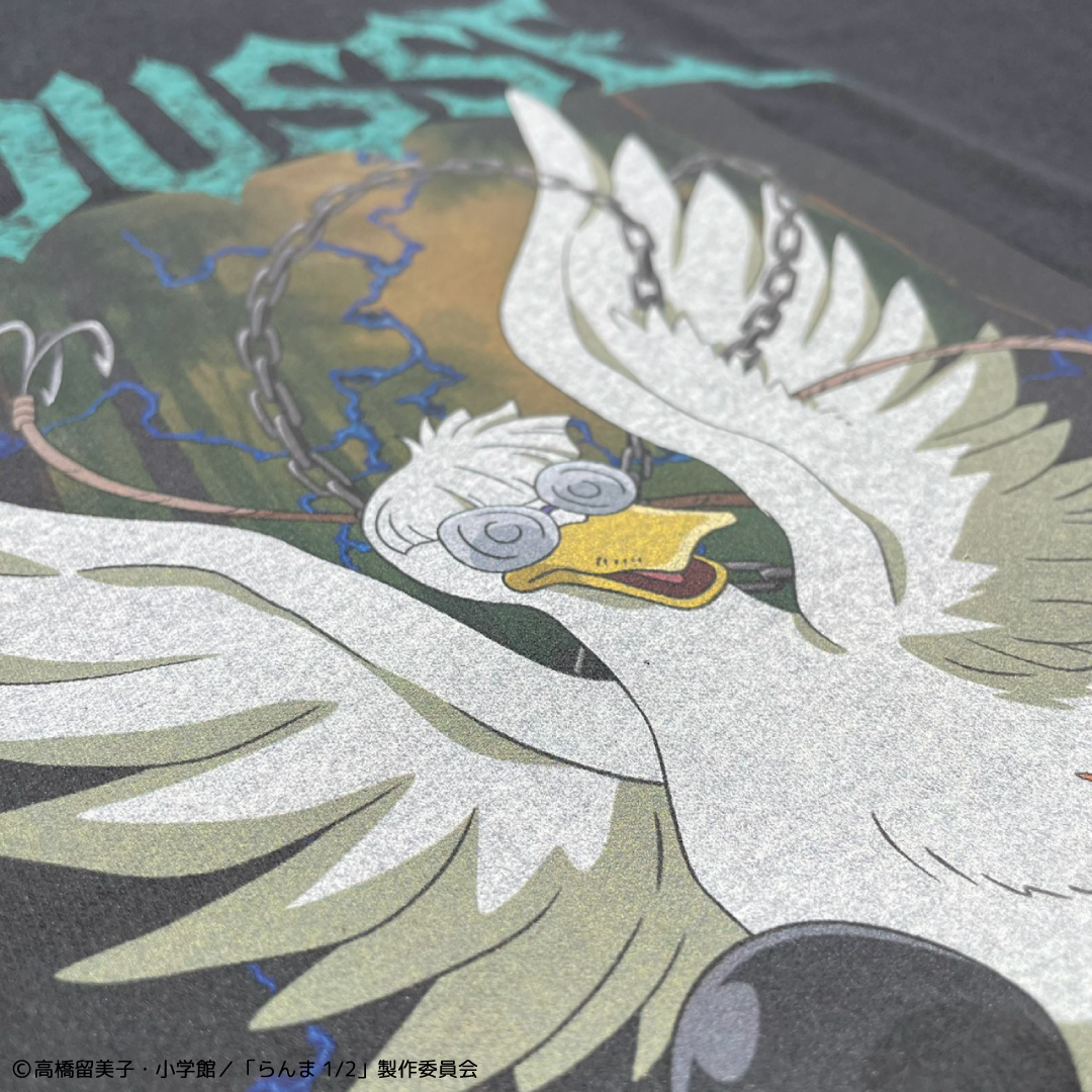 TVアニメ「らんま1/2」 TOKYO MADNESS CLUB メタルTシャツ ムース(アヒル)