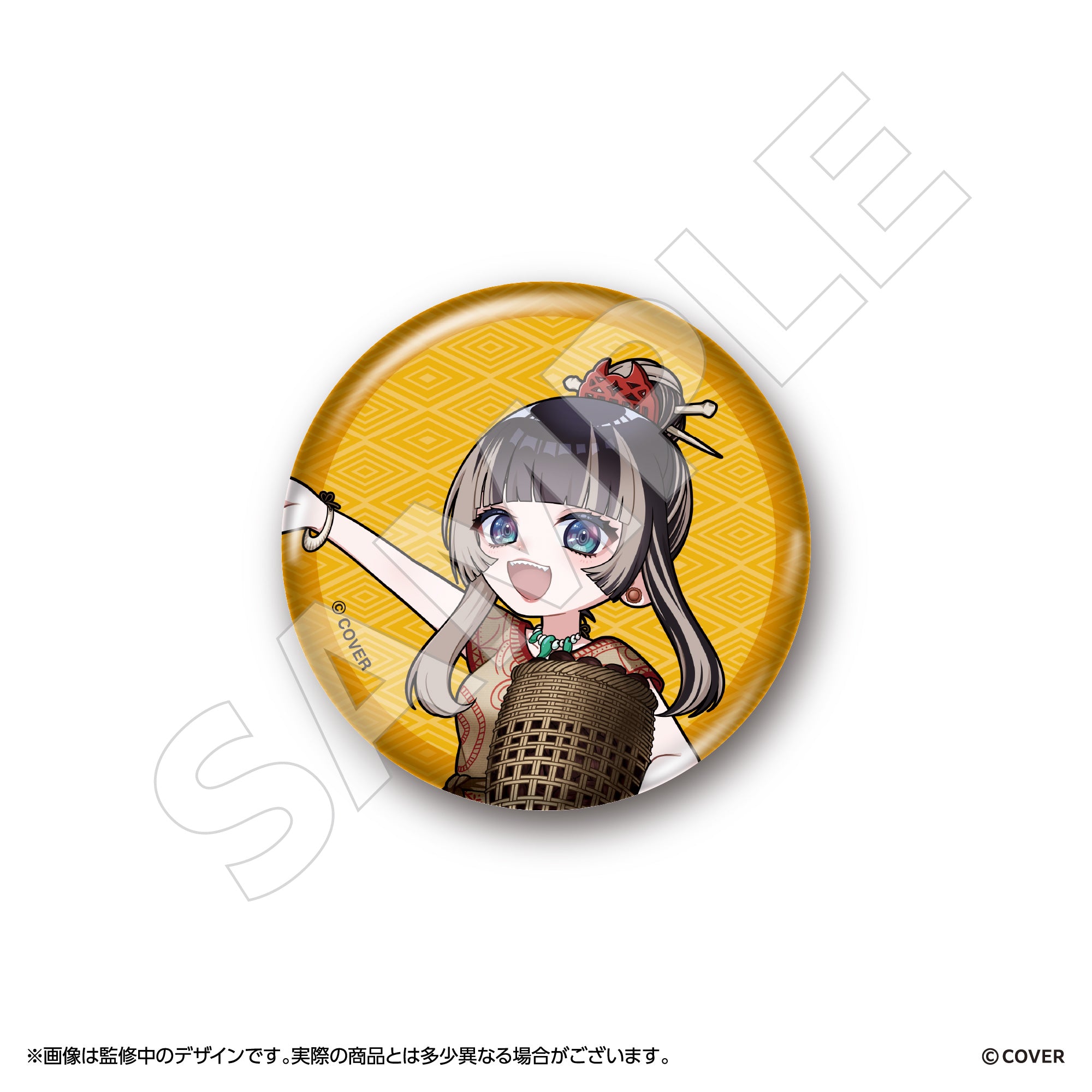 儒烏風亭らでん×東京国立博物館コラボ トレーディング缶バッジ – ClaN