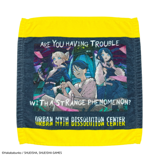 都市伝説解体センター Yuki Hanafusaコラボ ハンドタオル